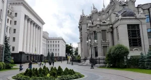 Будівлі Верховної Ради та урядових установ України в Києві