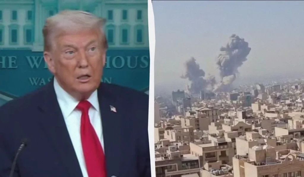 Дональд Трамп та вибух над іранським містом за його наказом