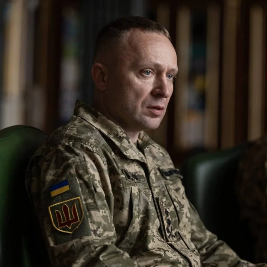 Михайло Драпатий під час зустрічі з президентом